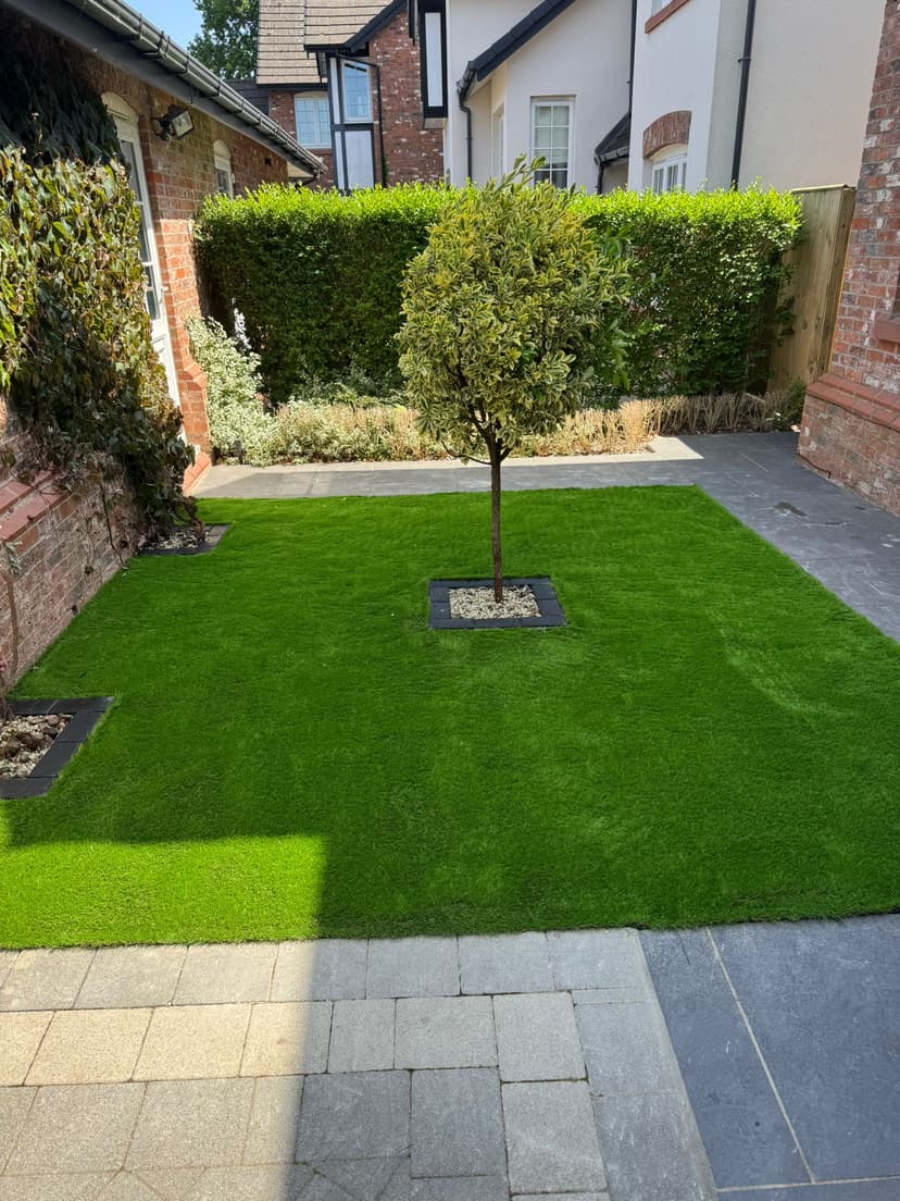 Stockport — Complete Garden Transformation - Before renovation